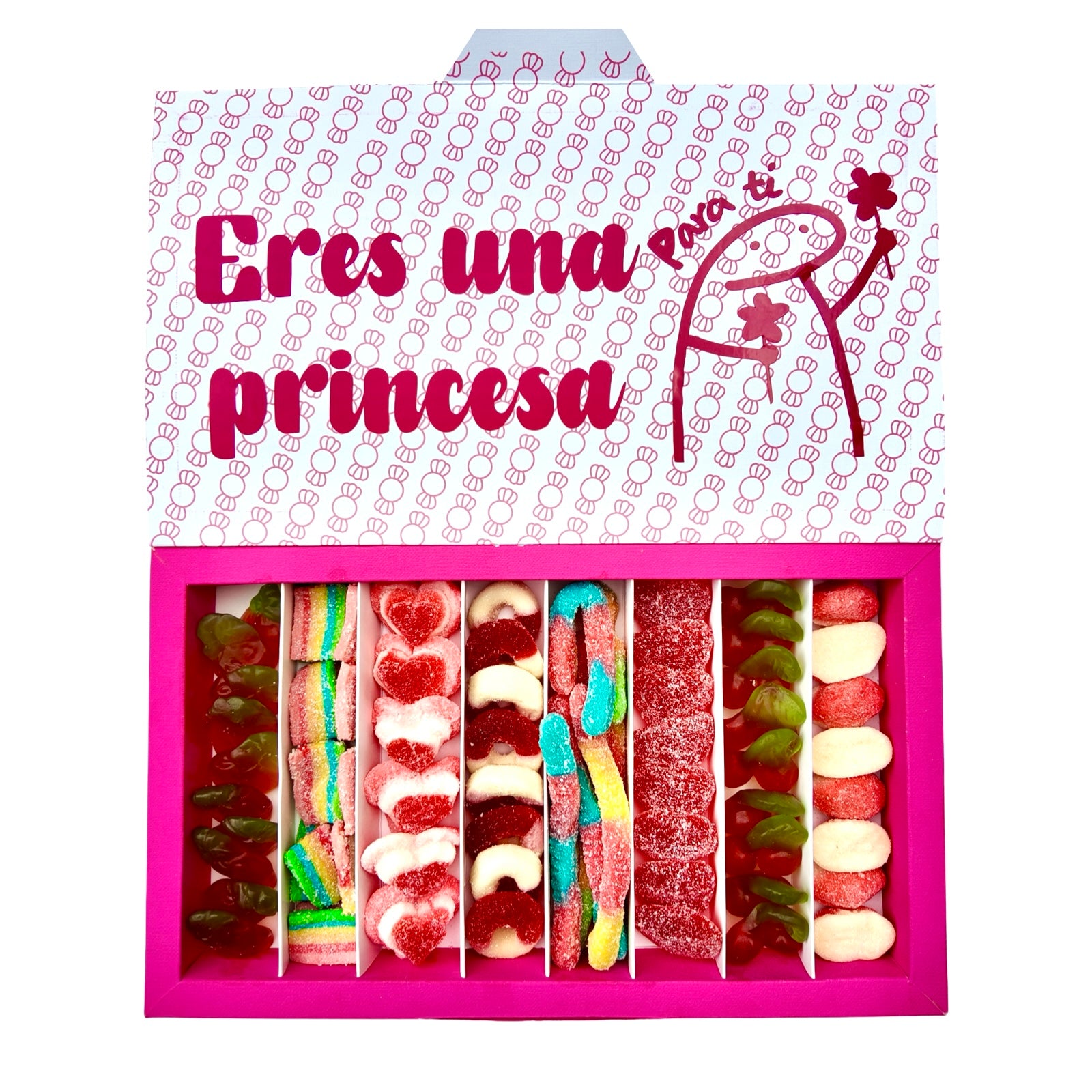 Candy Box Único con Texto