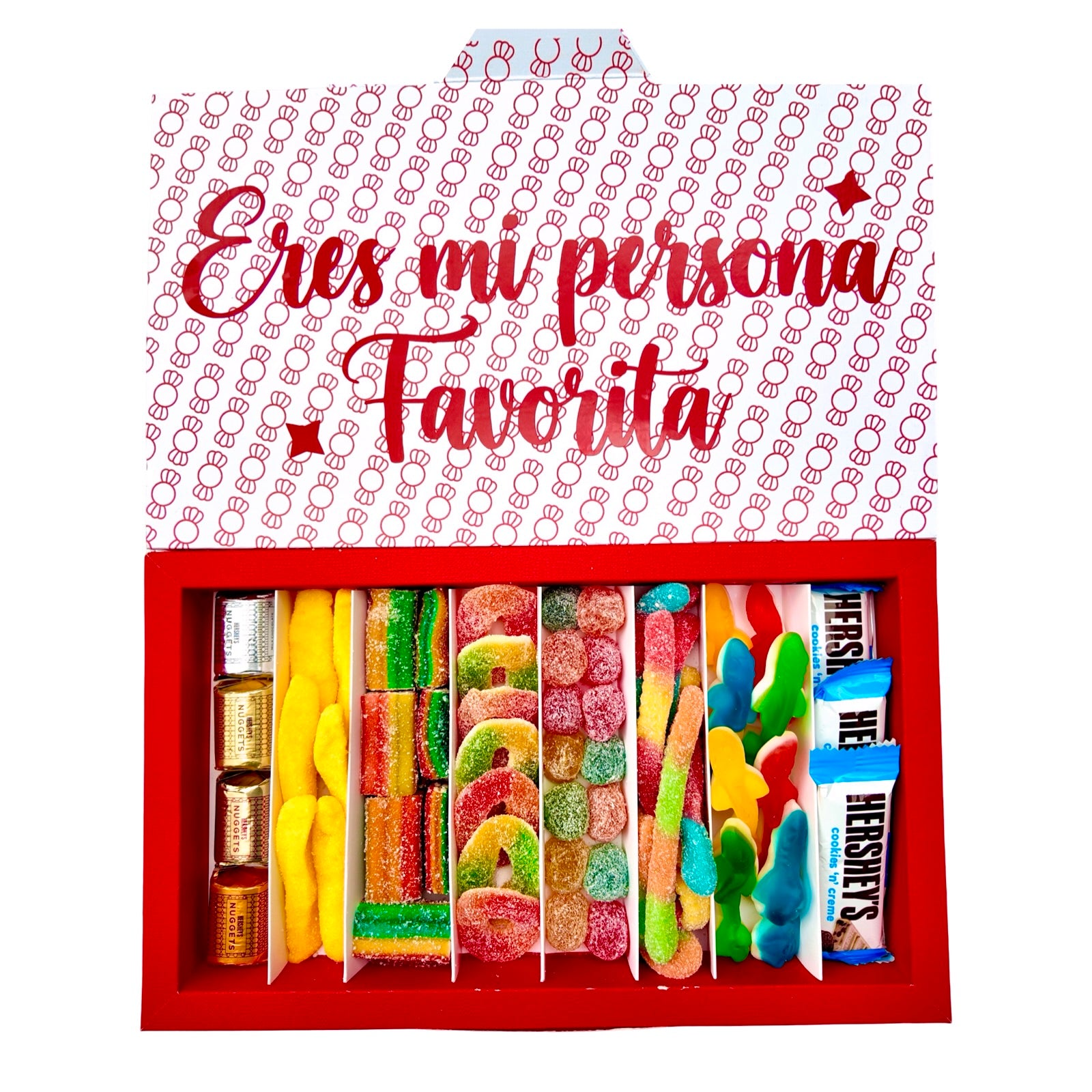 Candy Box Único con Texto