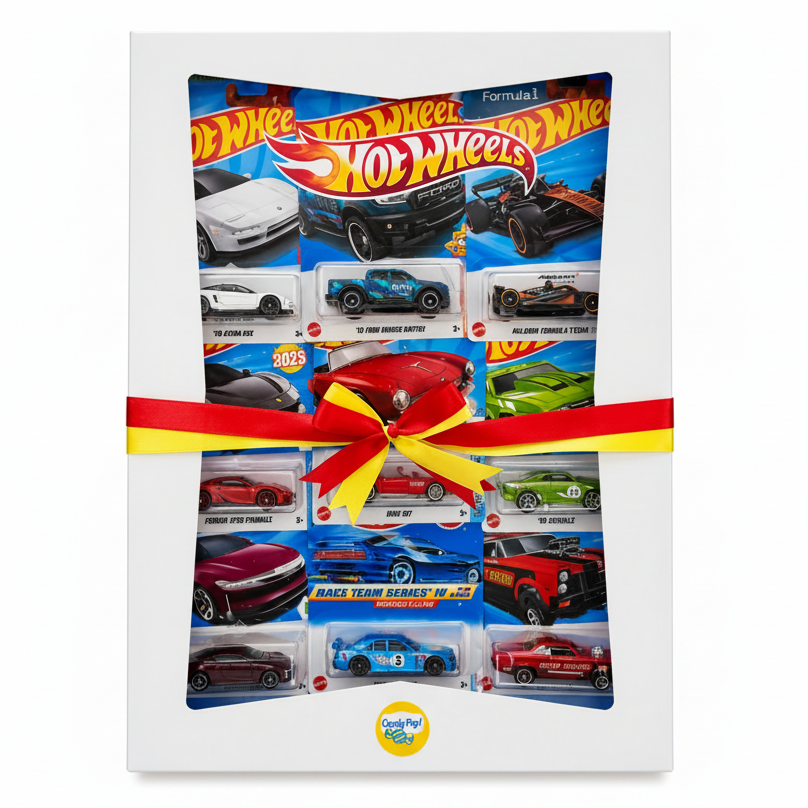 Caja 9 HotWheels