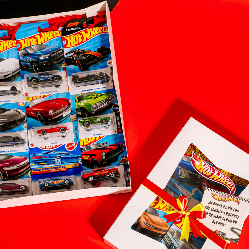 Caja 9 HotWheels