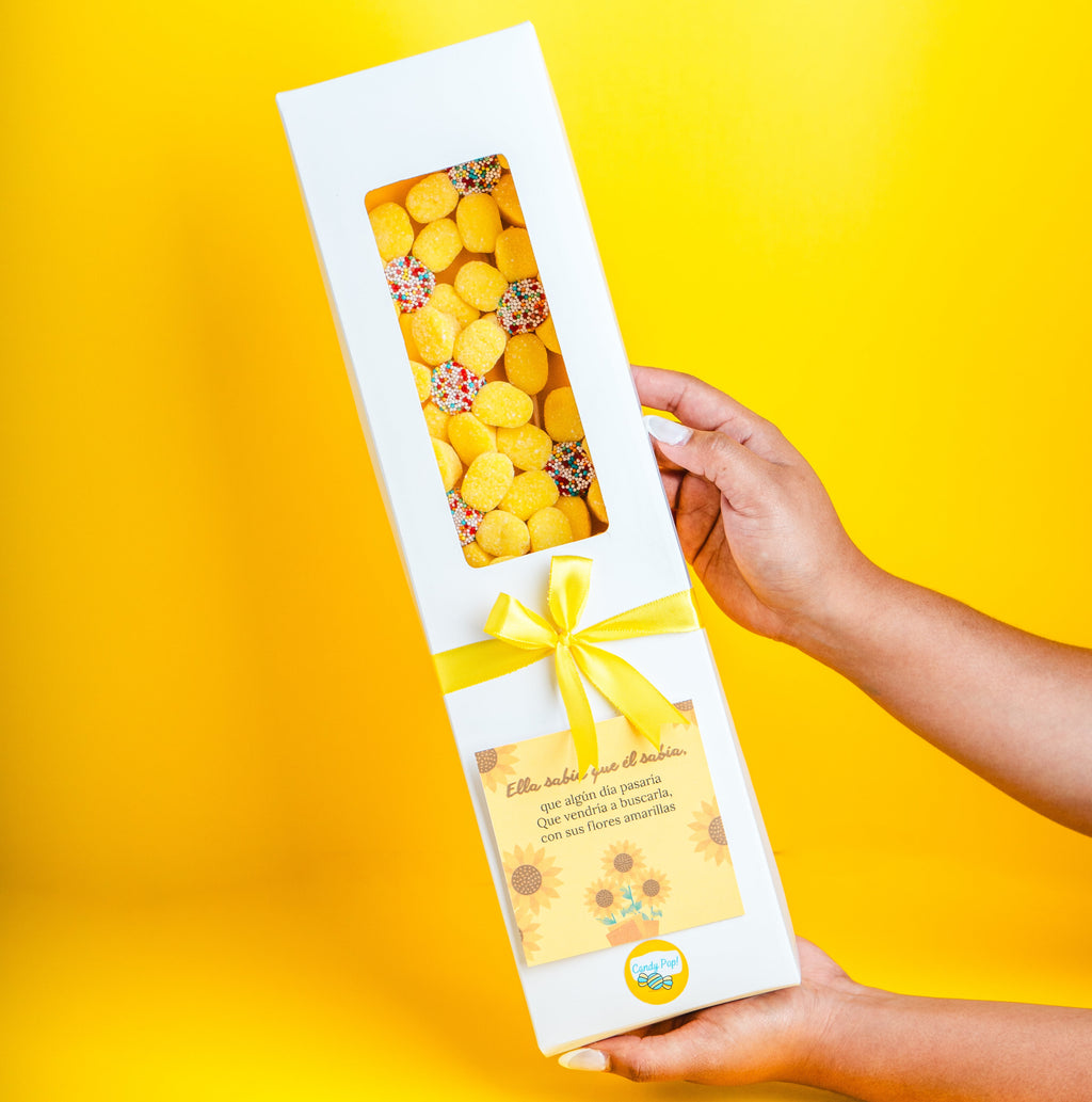 Caja Flores Amarillas