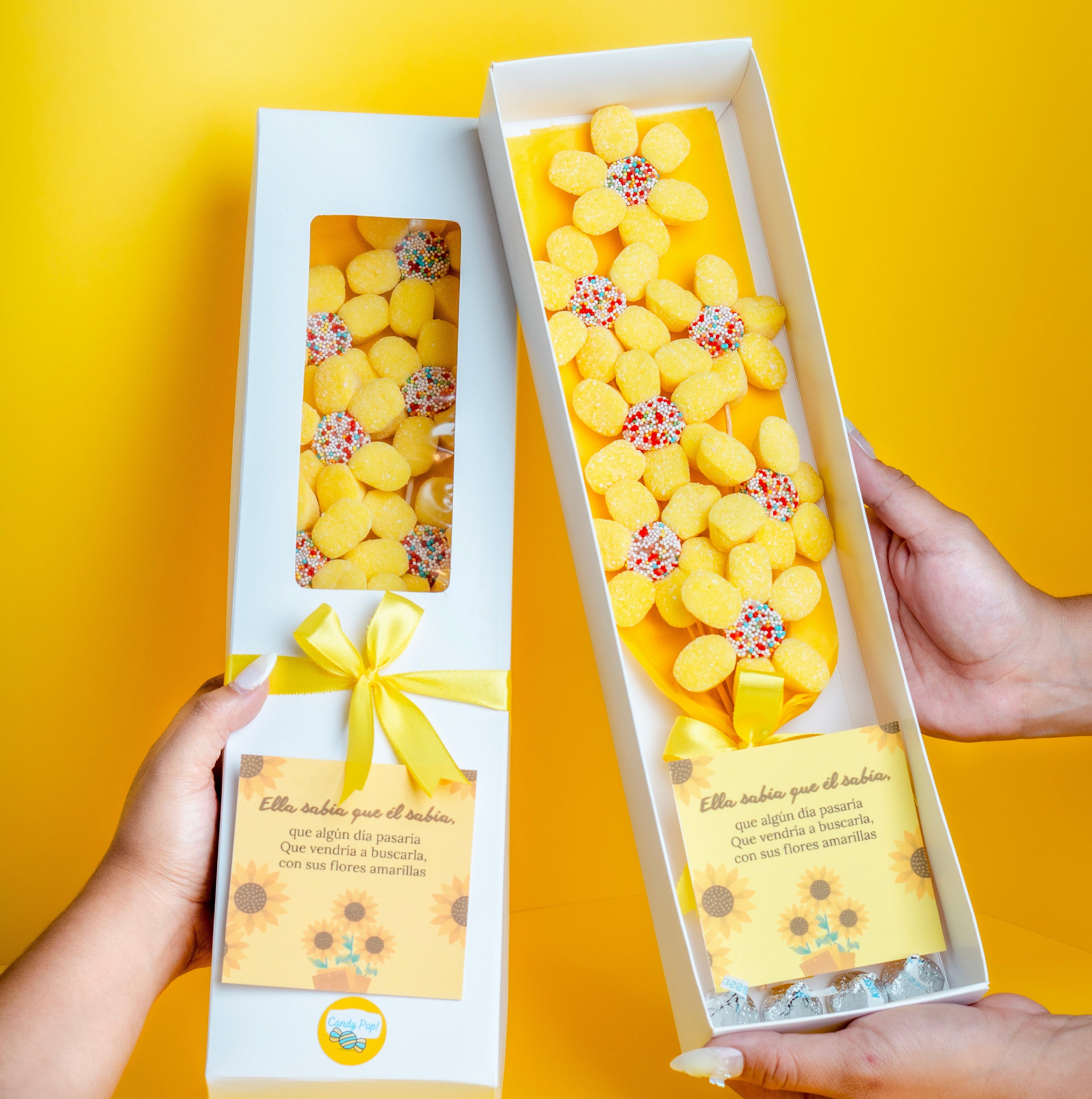 Caja Flores Amarillas