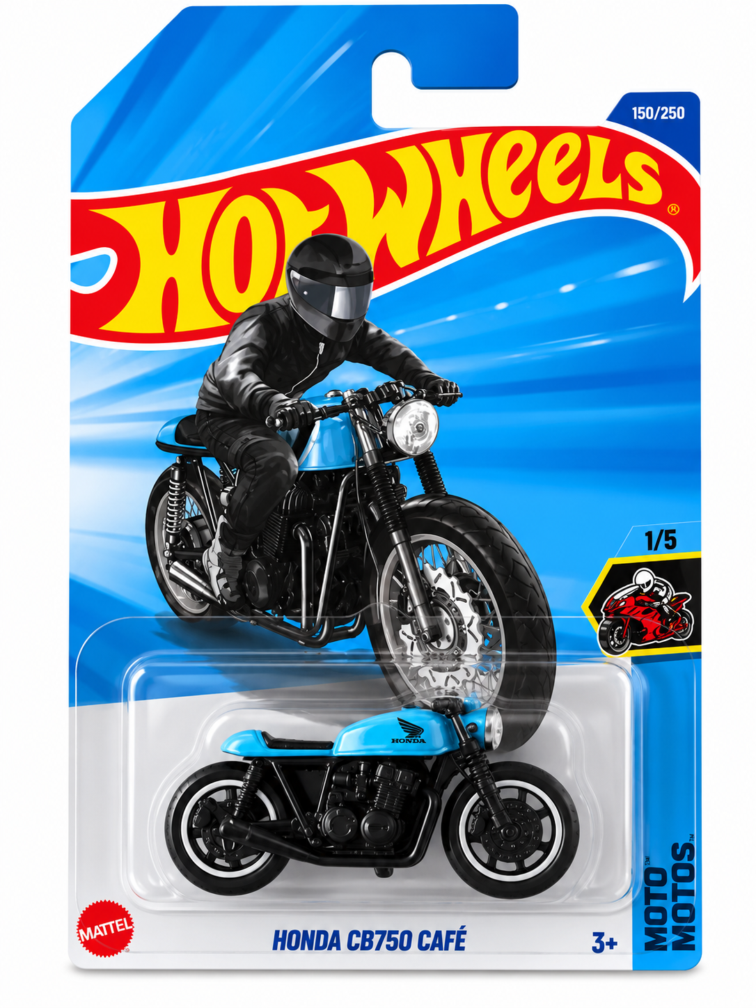Premium Moto 814 - Honda CB750 Café Azul